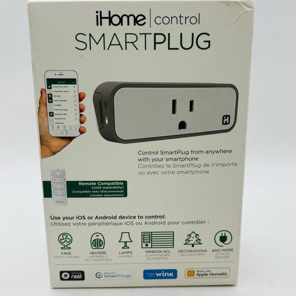 iHome Control ISP6 Wifi Smartplug Home HomeKit NEW. Sealed In Box. - Picture 7 of 7